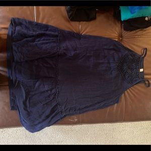 Navy Blue halter top dress!